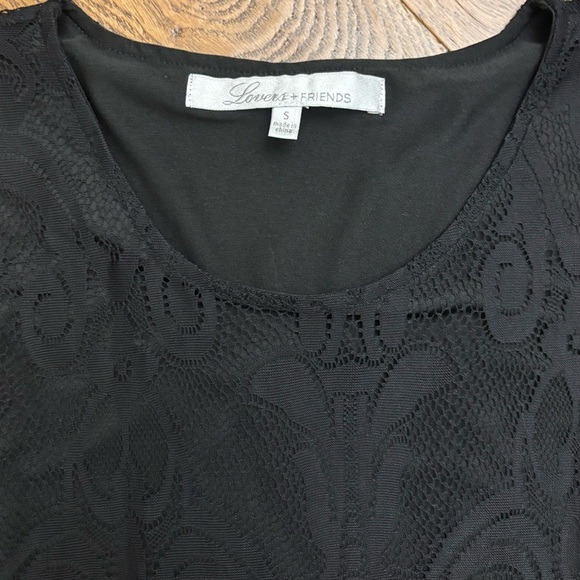 Lovers + Friends black lace dress - Picture 6 of 10